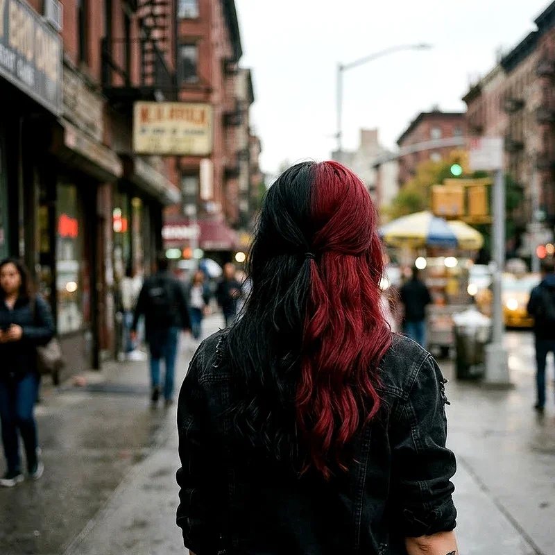 Half Hair Color Ideas