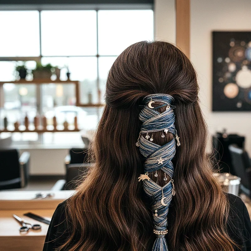 Thread Hair Wrap Ideas