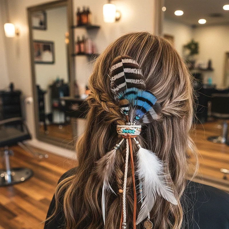 Thread Hair Wrap Ideas