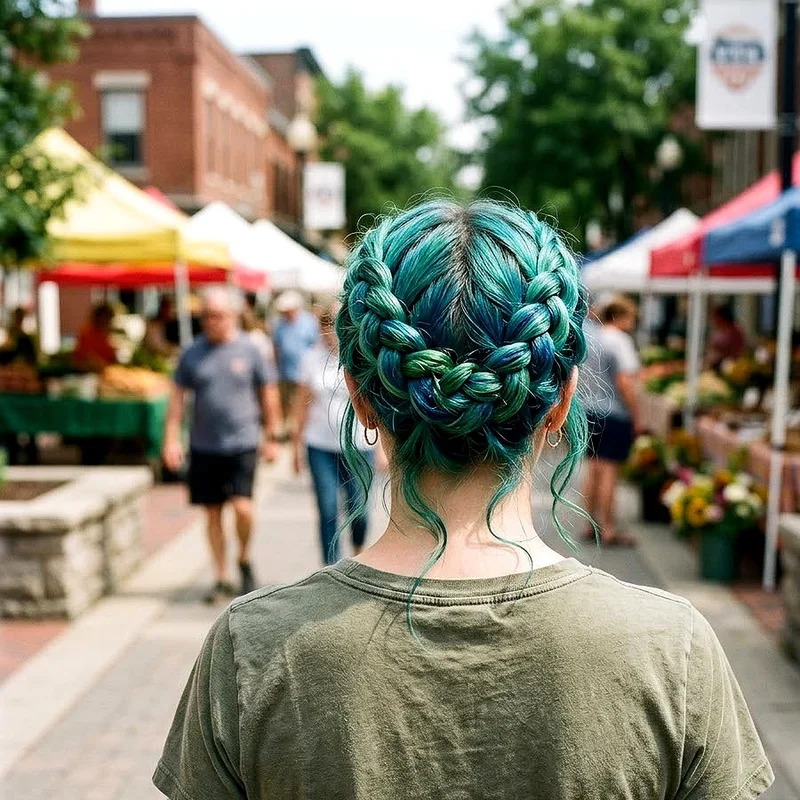 Green and Blue Hair Ideas