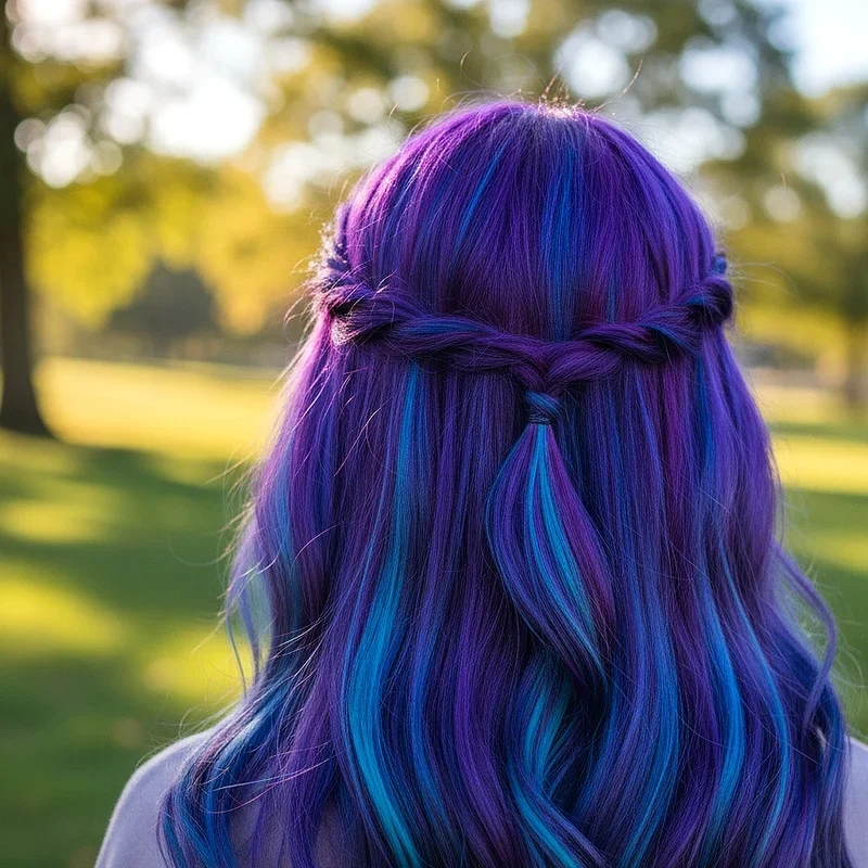 Purple and Blue Hair Ideas