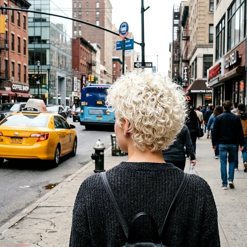 Short Curly Hair Dye Ideas