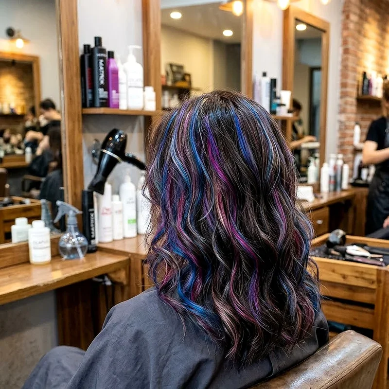 Hair Dye Placement Ideas