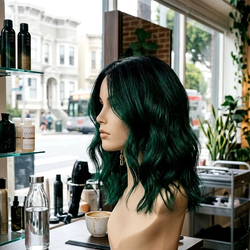 Emerald Green Hair Ideas