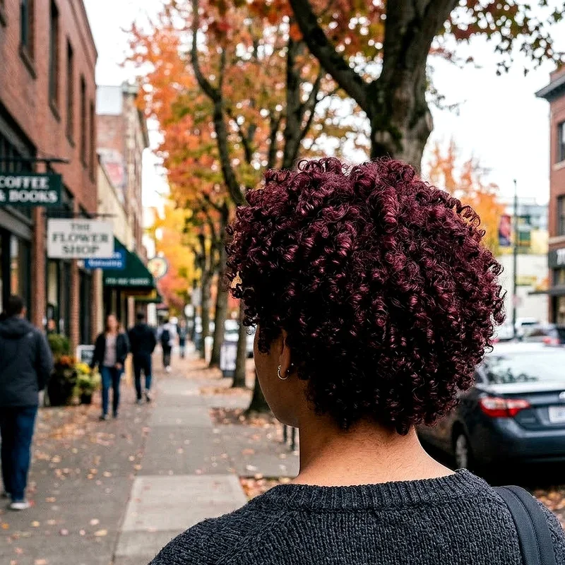 Short Curly Hair Dye Ideas