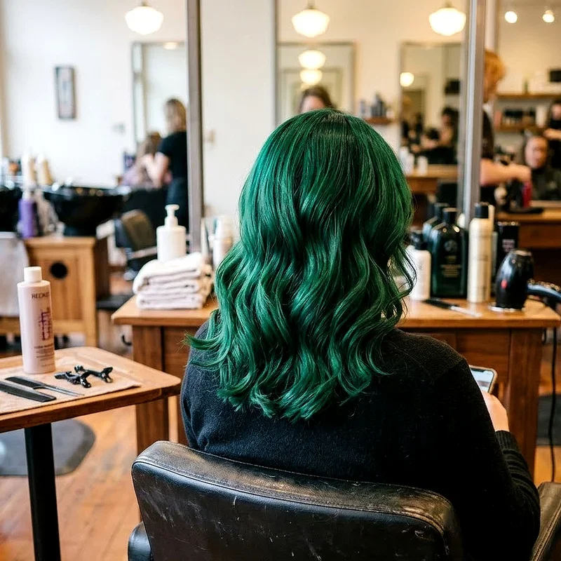 Christmas Hair Dye Ideas