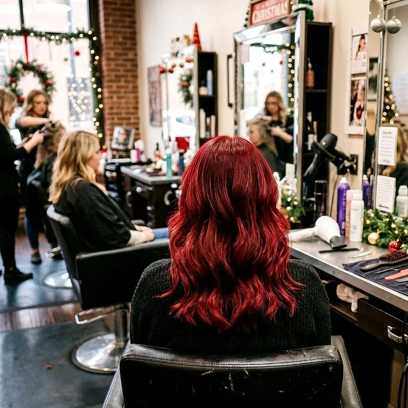 Christmas Hair Dye Ideas