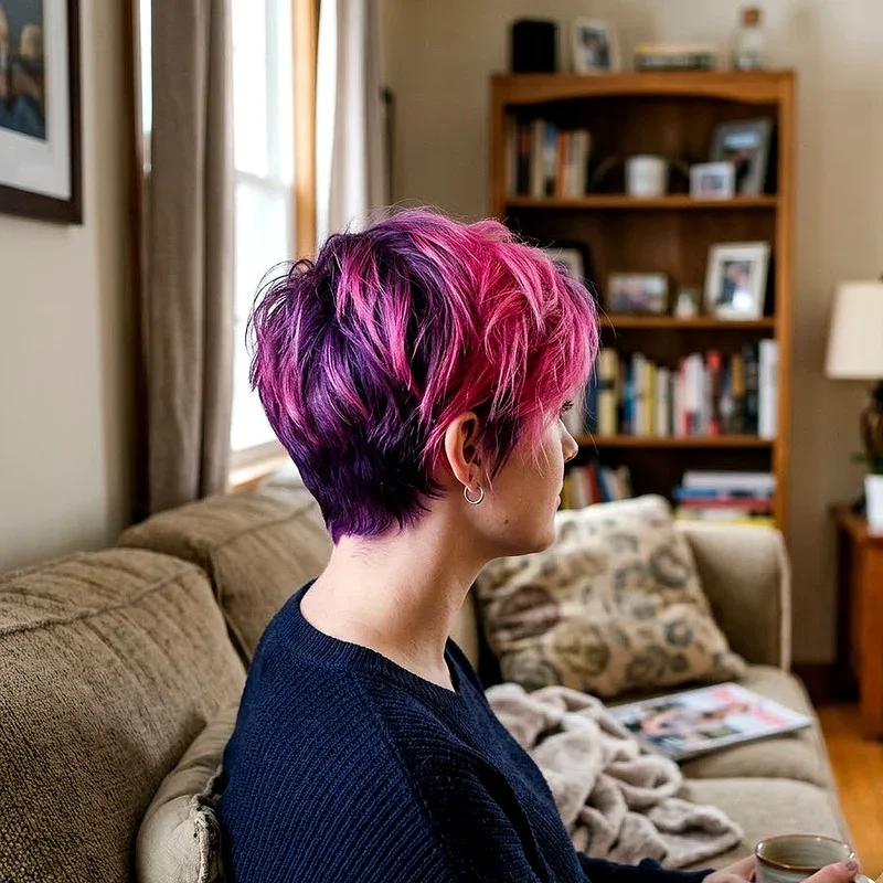 15 Pink and Purple Short Hair Ideas Everyone Loves