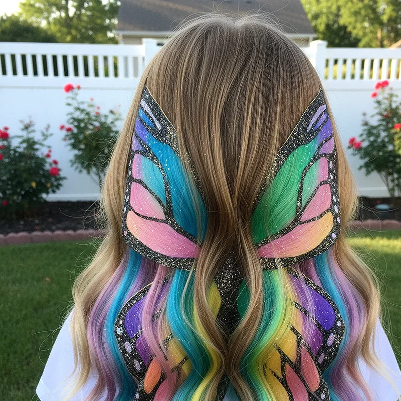 Little Girl Hair Dye Ideas
