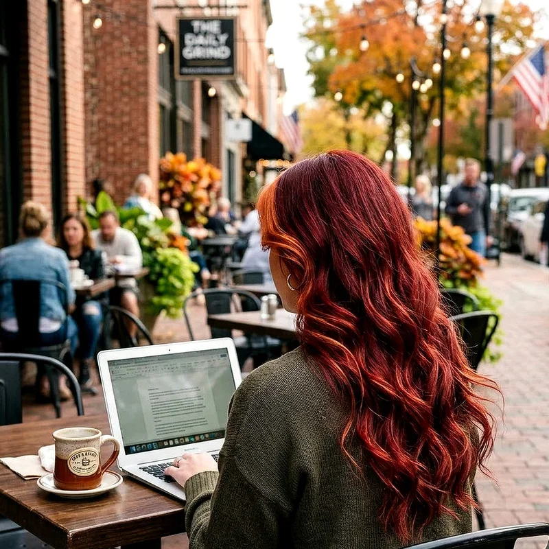 Red Hair Ideas with Highlights