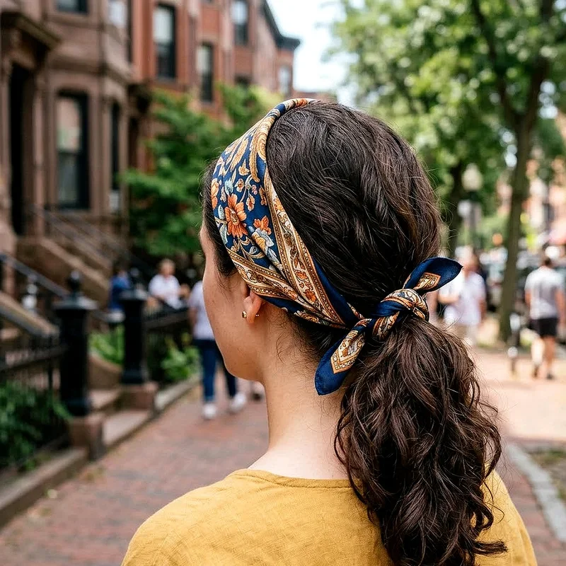 Scarf in Hair Ideas