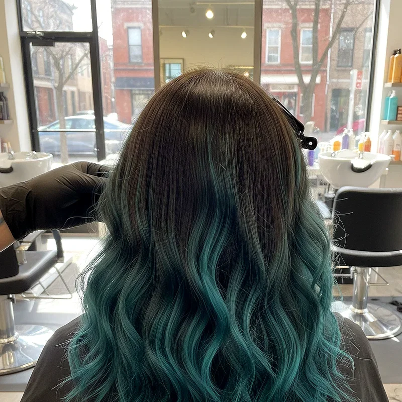 Teal Hair Ideas