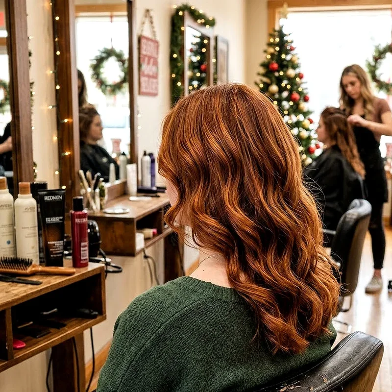 Christmas Hair Dye Ideas
