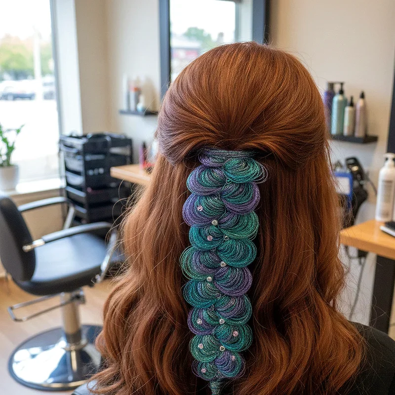 Thread Hair Wrap Ideas