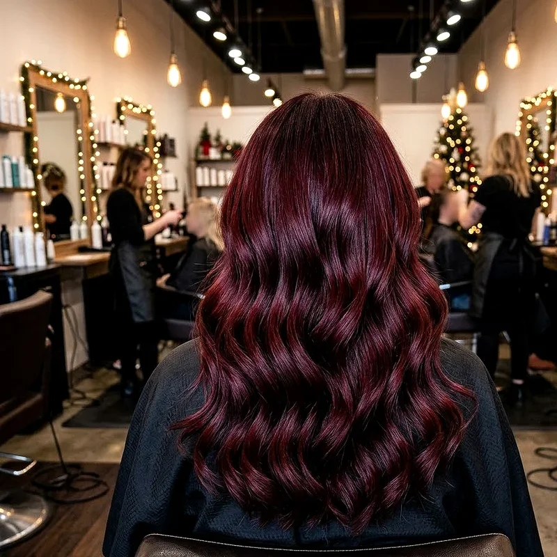 Christmas Hair Dye Ideas