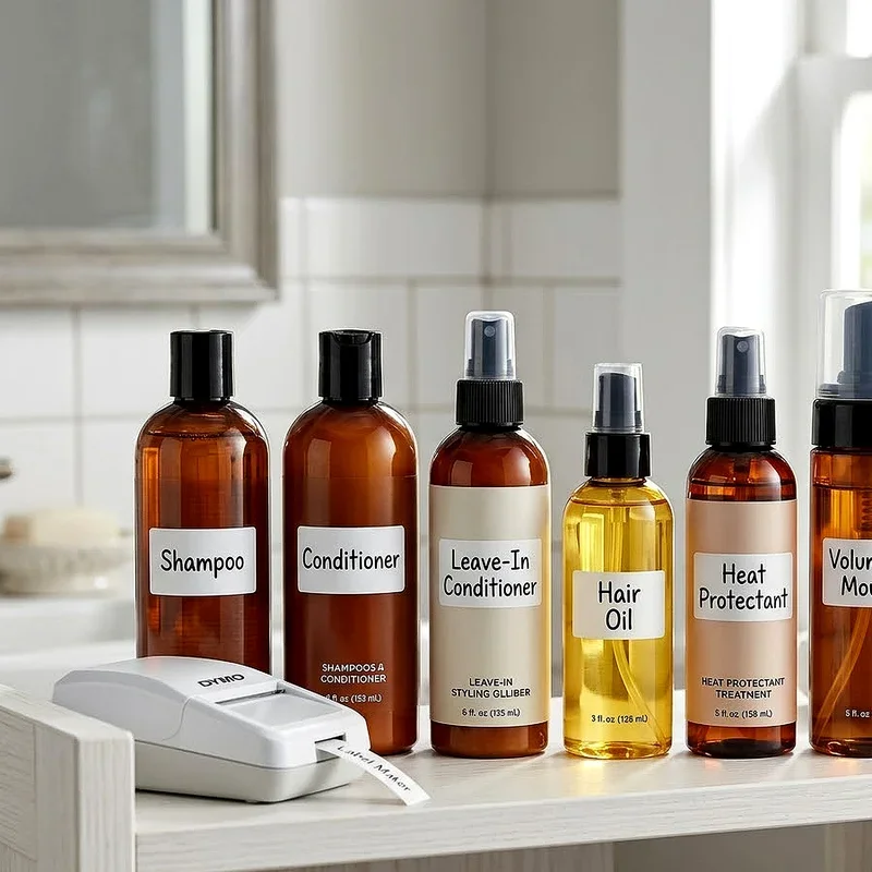 Hair Product Storage Ideas