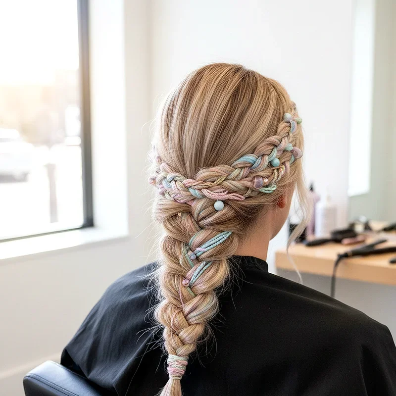 Thread Hair Wrap Ideas