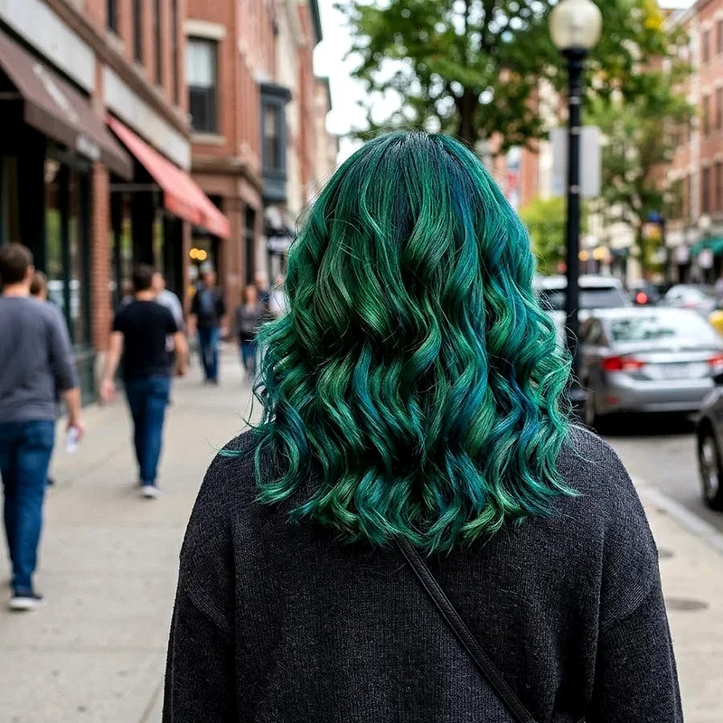 Green and Blue Hair Ideas