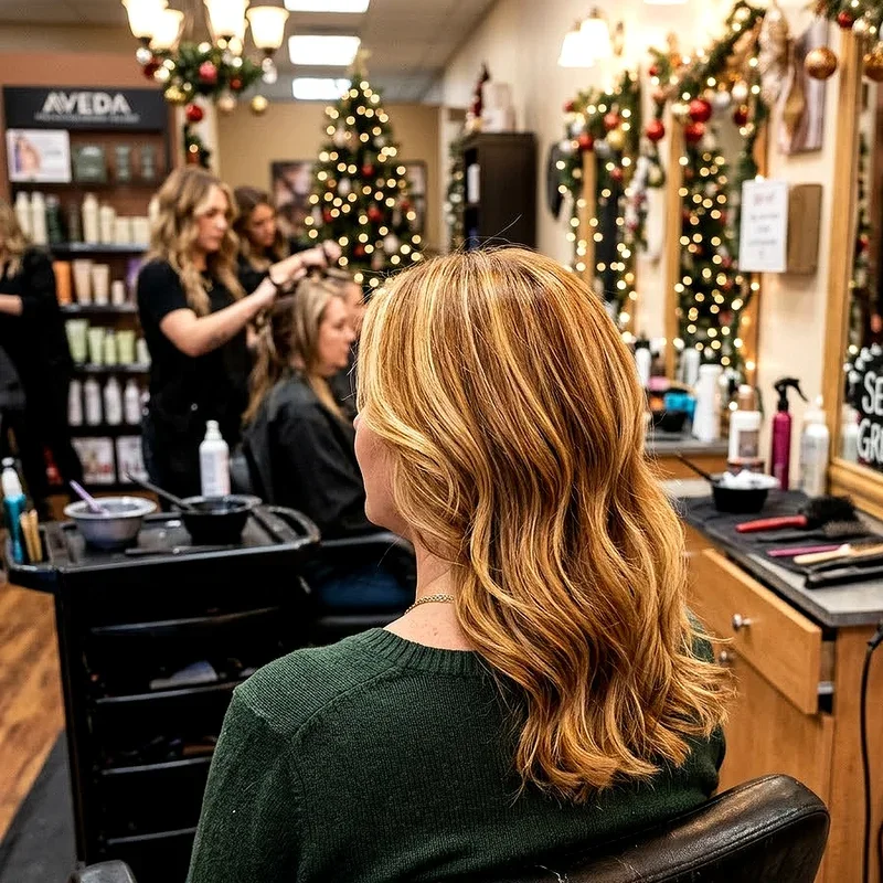 Christmas Hair Dye Ideas