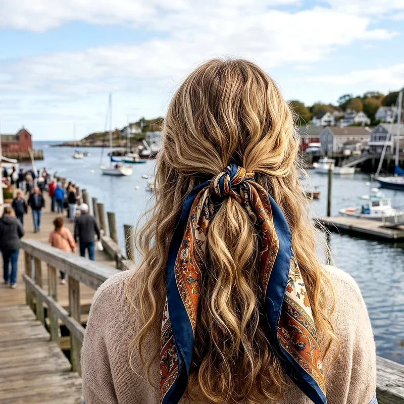 Scarf in Hair Ideas