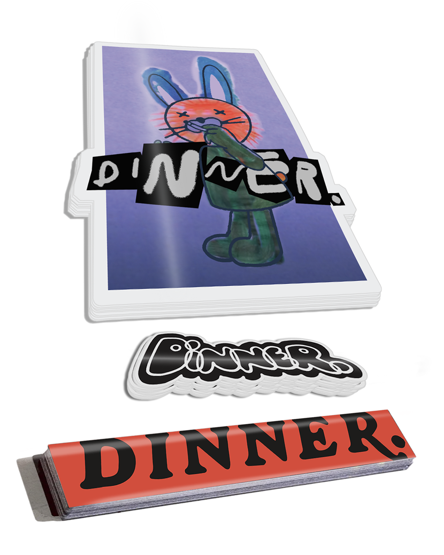 Dinner. Sticker pack