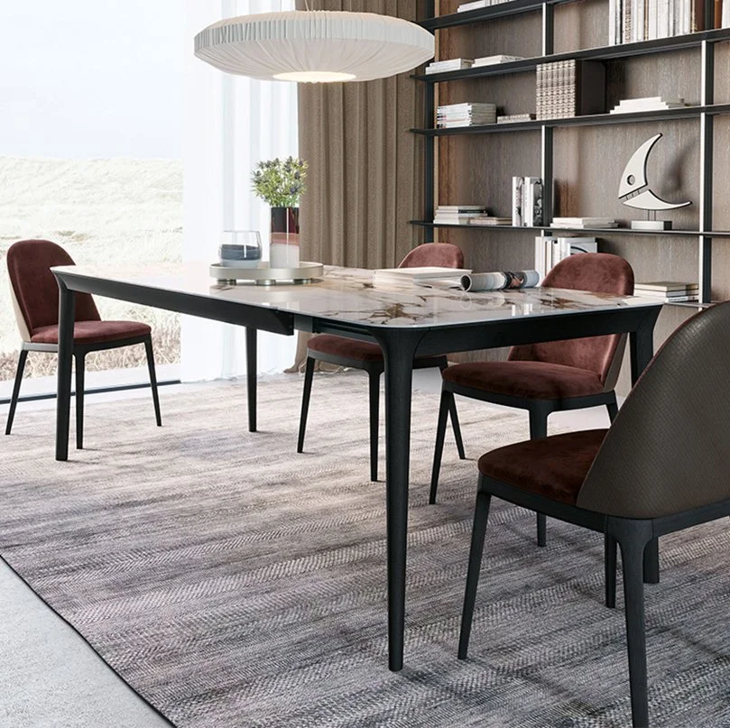 Dizajnerski trpezarijski sto i stolice – Italian dining table and chairs, luksuzni enterijer Art Mobili Podgorica | Italian furniture Montenegro