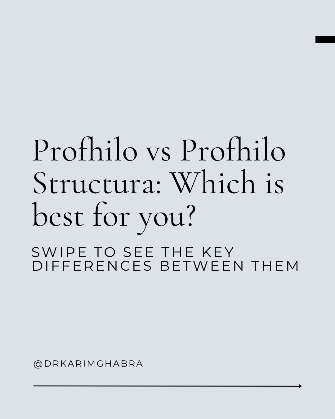 Profhilo vs Profhilo Structura... what&rsquo;s the difference? 🤔 

Although they are both hyaluronic acid&ndash;based treatments, they don&rsquo;t work in the same way or deliver the same results. Same family, different purposes.

Understanding the 