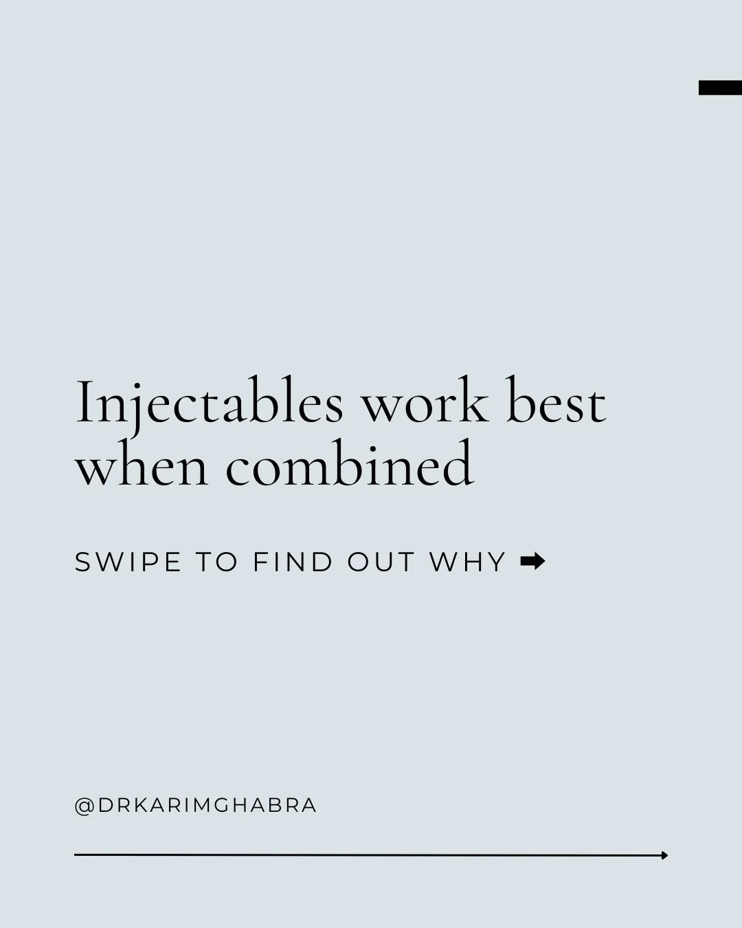 I always encourage my patients to take a multi-treatment approach because no single injectable can address every skin concern 💉

Different treatments serve different purposes, and when thoughtfully combined, they work together to create results that