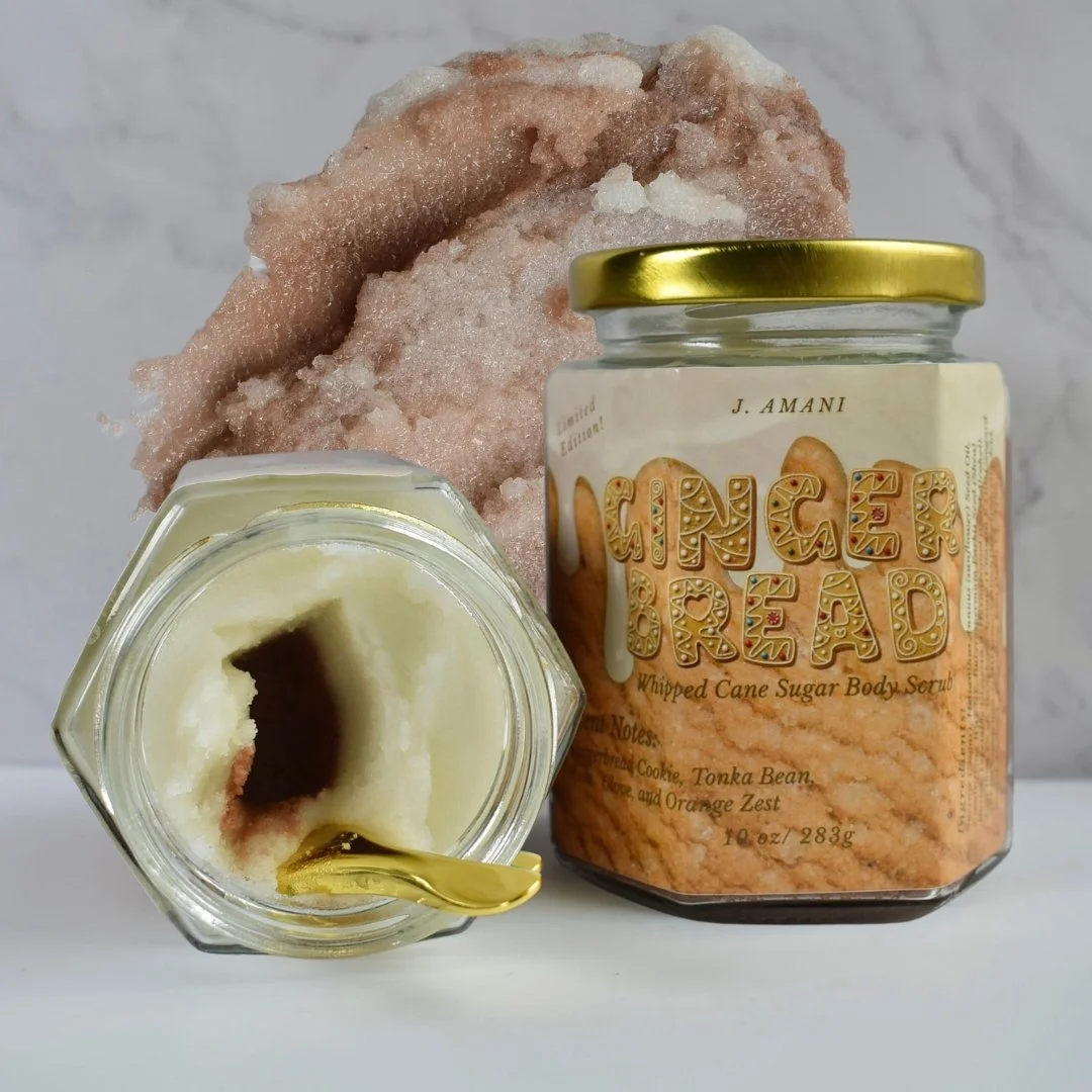 NEW! Gingerbread Cookie Whipped Body Scrub