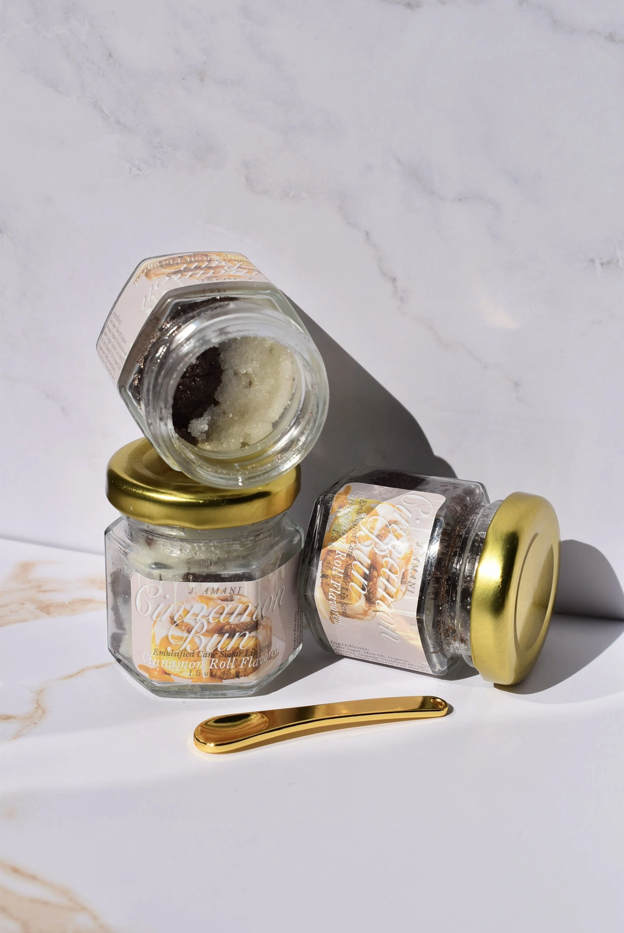 Cinnamon Bun Emulsified Lip Scrub
