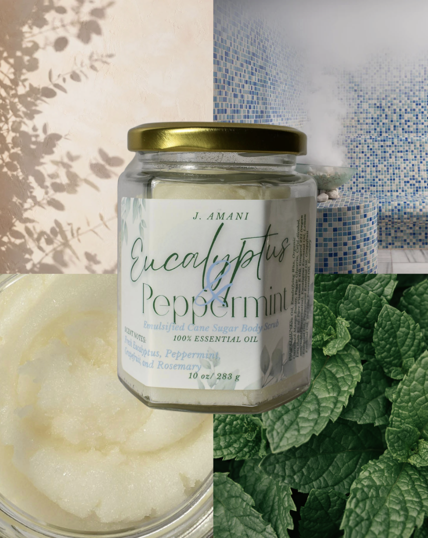 Eucalyptus & Peppermint Emulsified Body Scrub
