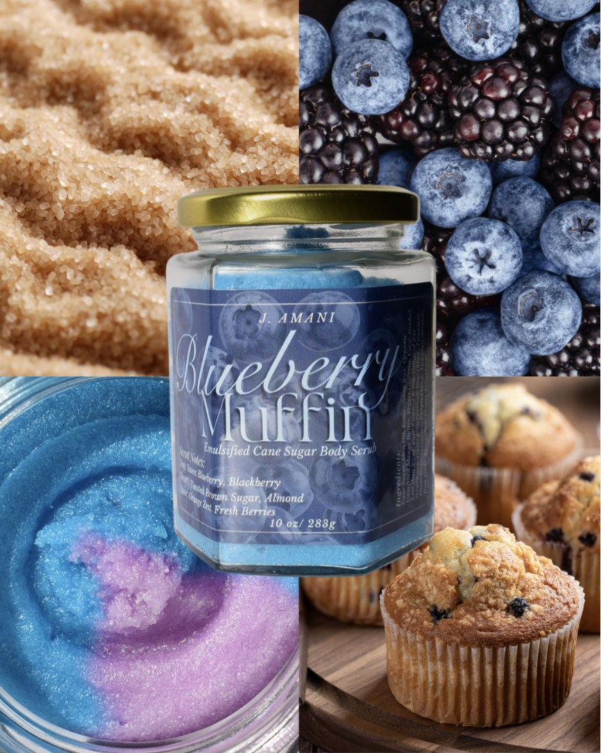 Blueberry Muffin Emulsified Body Scrub