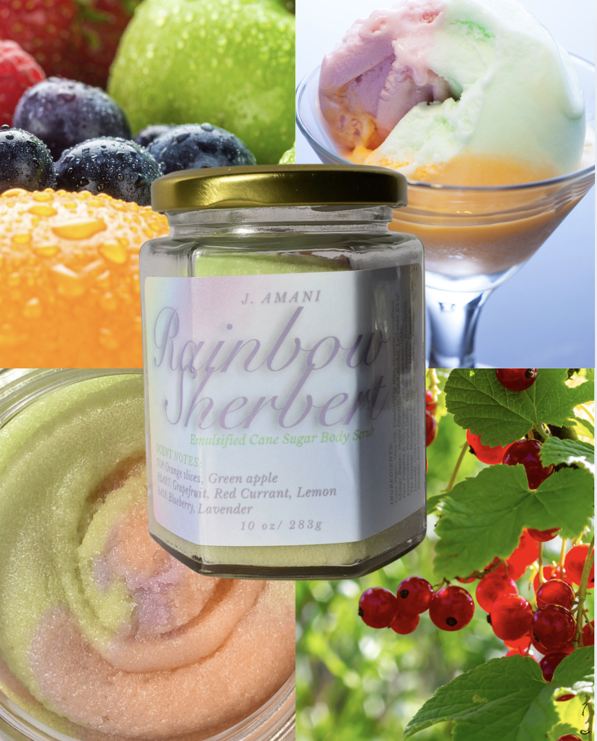 Rainbow Sherbert Emulsified Body Scrub