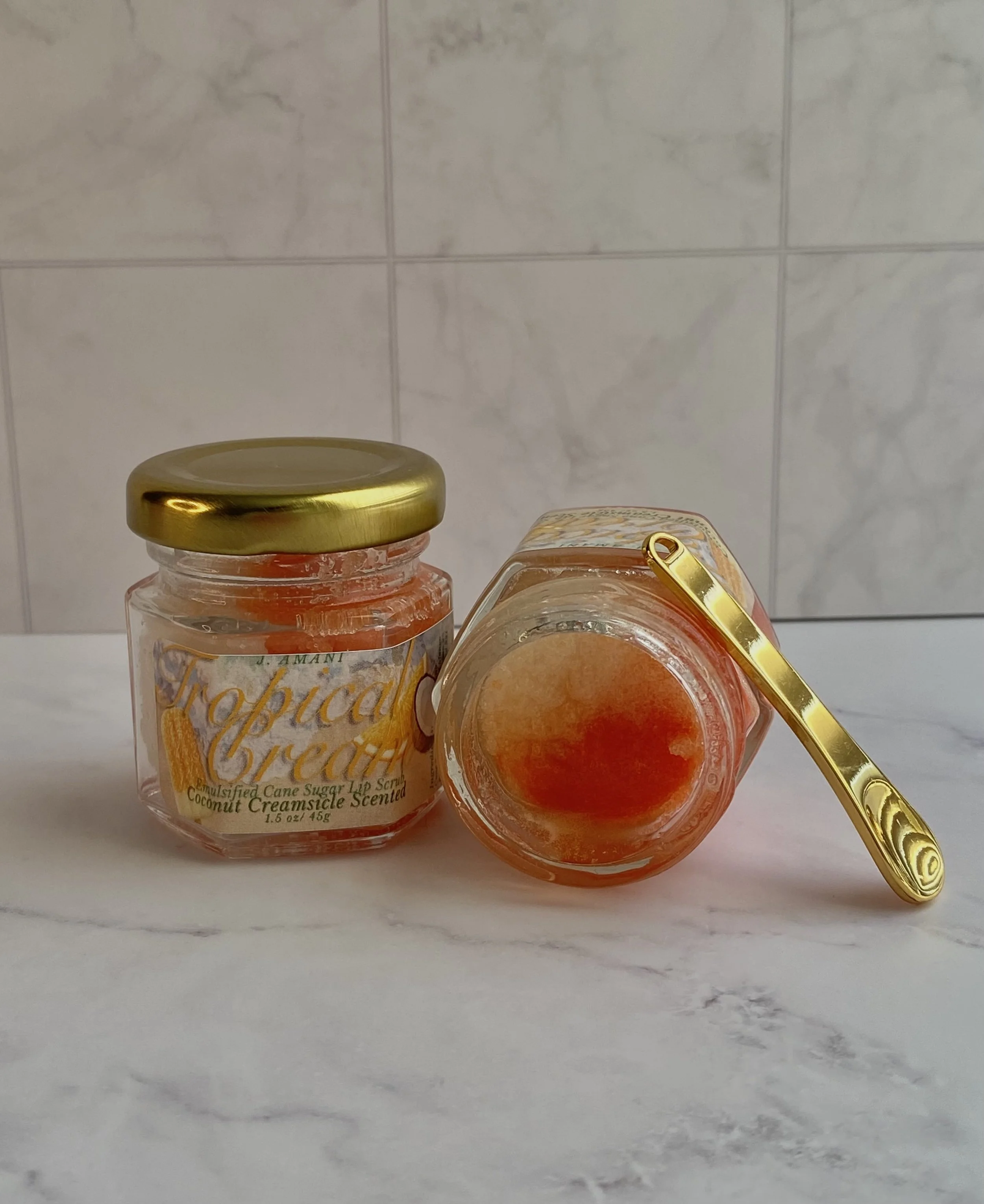 Tropical Creamsicle Emulsified Lip Scrub