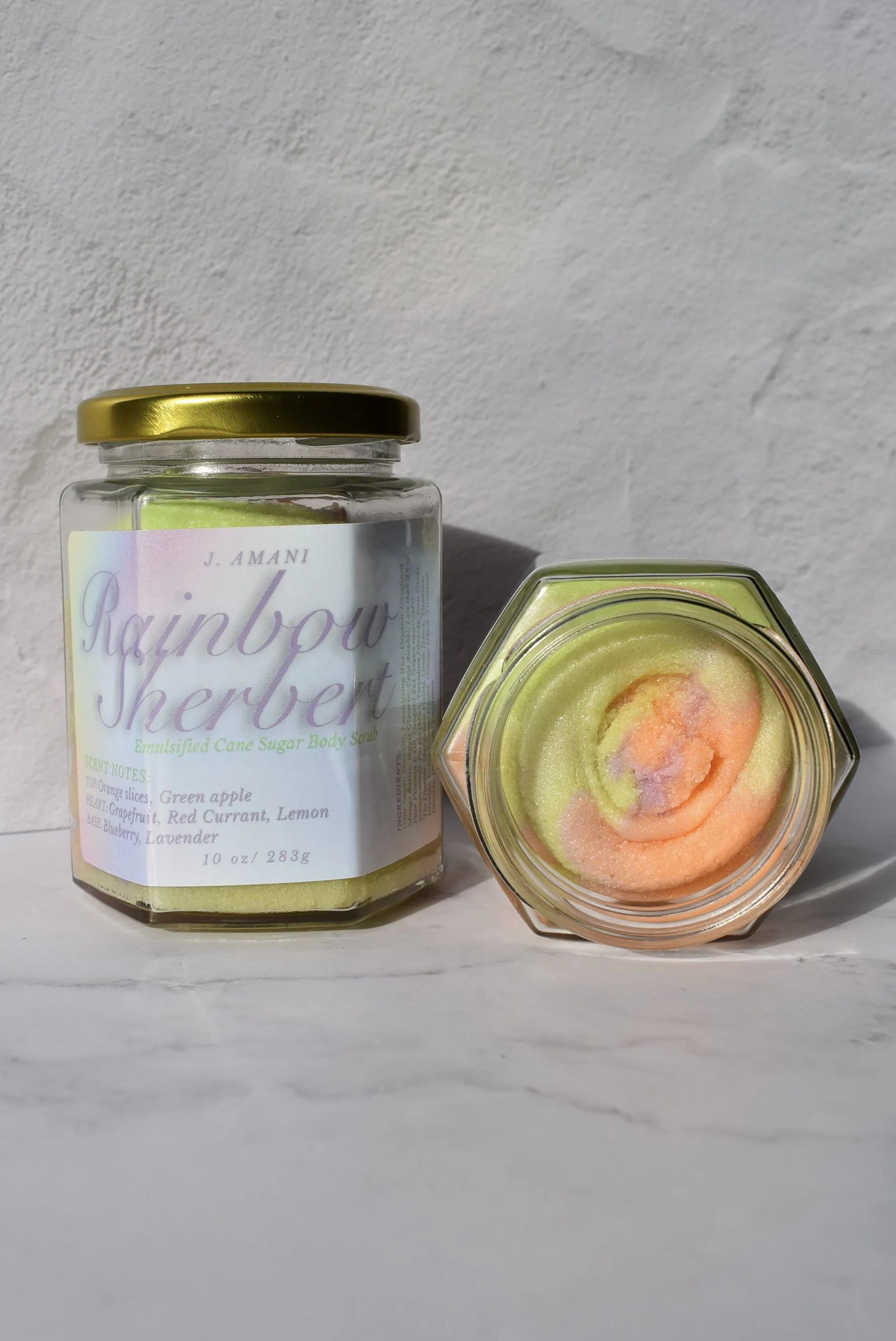 Rainbow Sherbert Emulsified Body Scrub