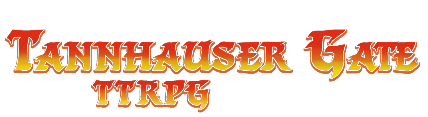 Tannhauser Gate TTRPG