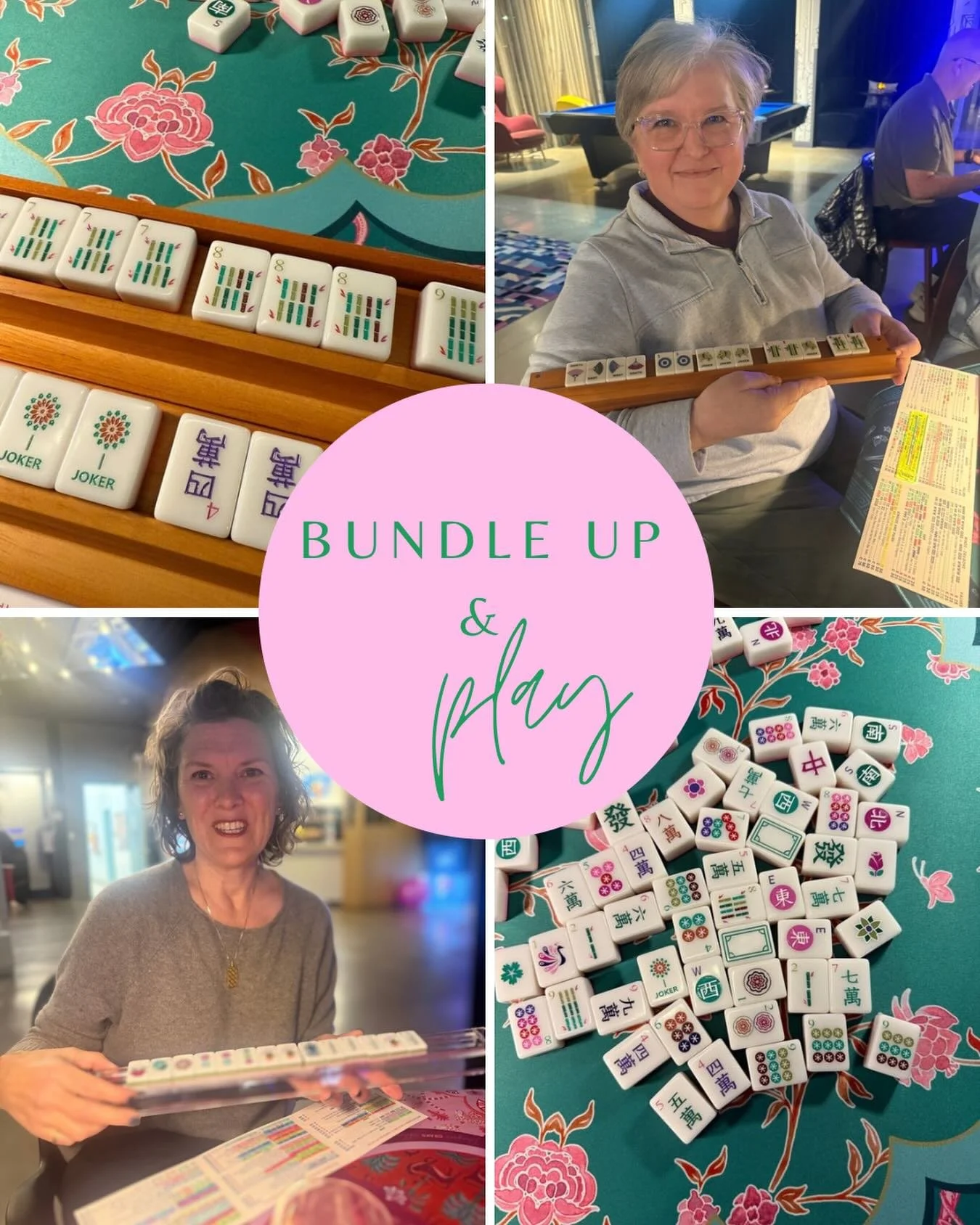 It may be cold out, but the company around these tables is warm &amp; welcoming. 

Come out to Chicken Salad Chick in Maumelle from 11:30-2p to get in a few hands over lunch or meet us at @wxyzbarlr  from 5-7p for the happiest of happy hours.

All yo