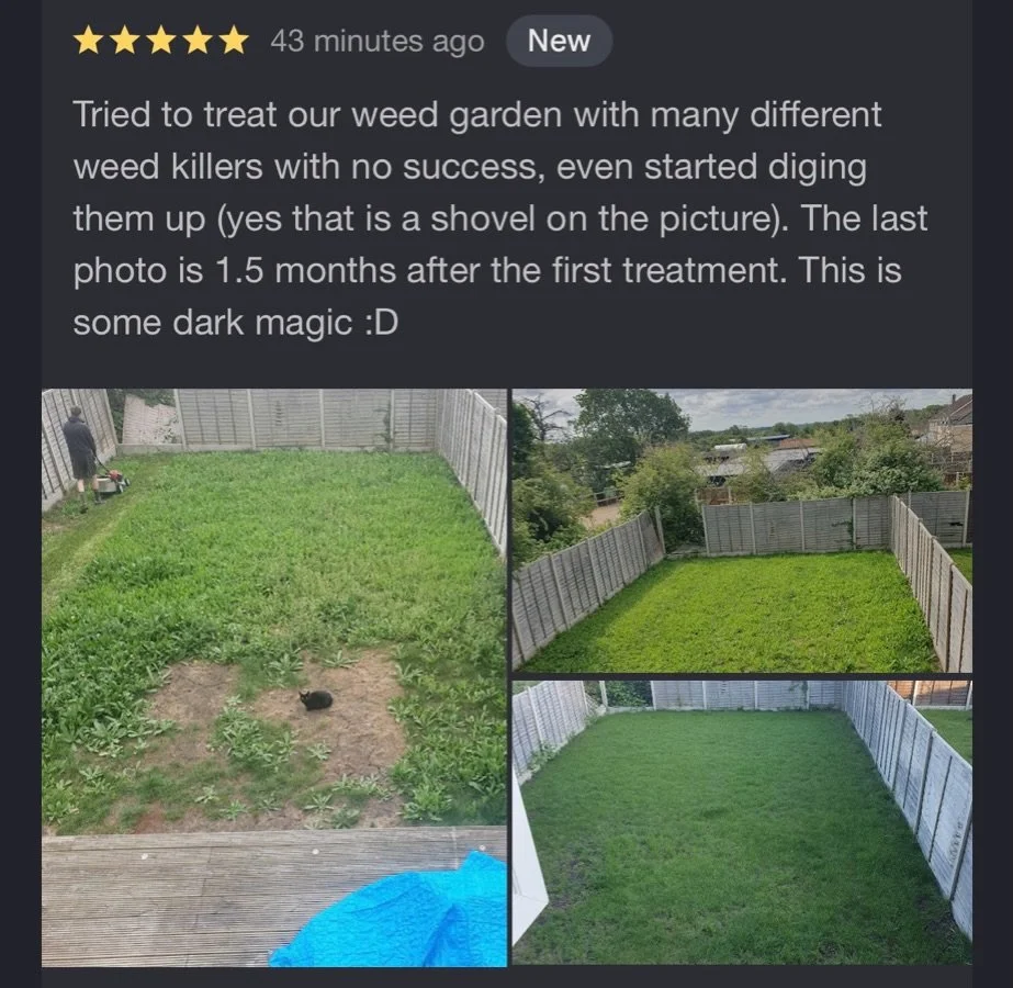 When you&rsquo;re a small independent business, every review, recommendation and before/after photo makes a huge difference. People are trusting you personally with their home, their money and their expectations, so seeing results like this and heari
