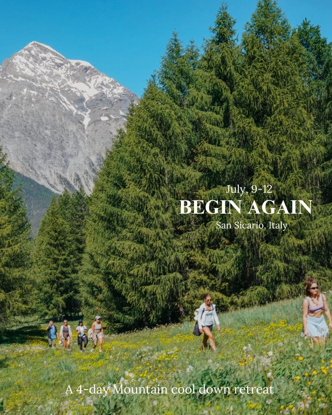 Begin again, IT