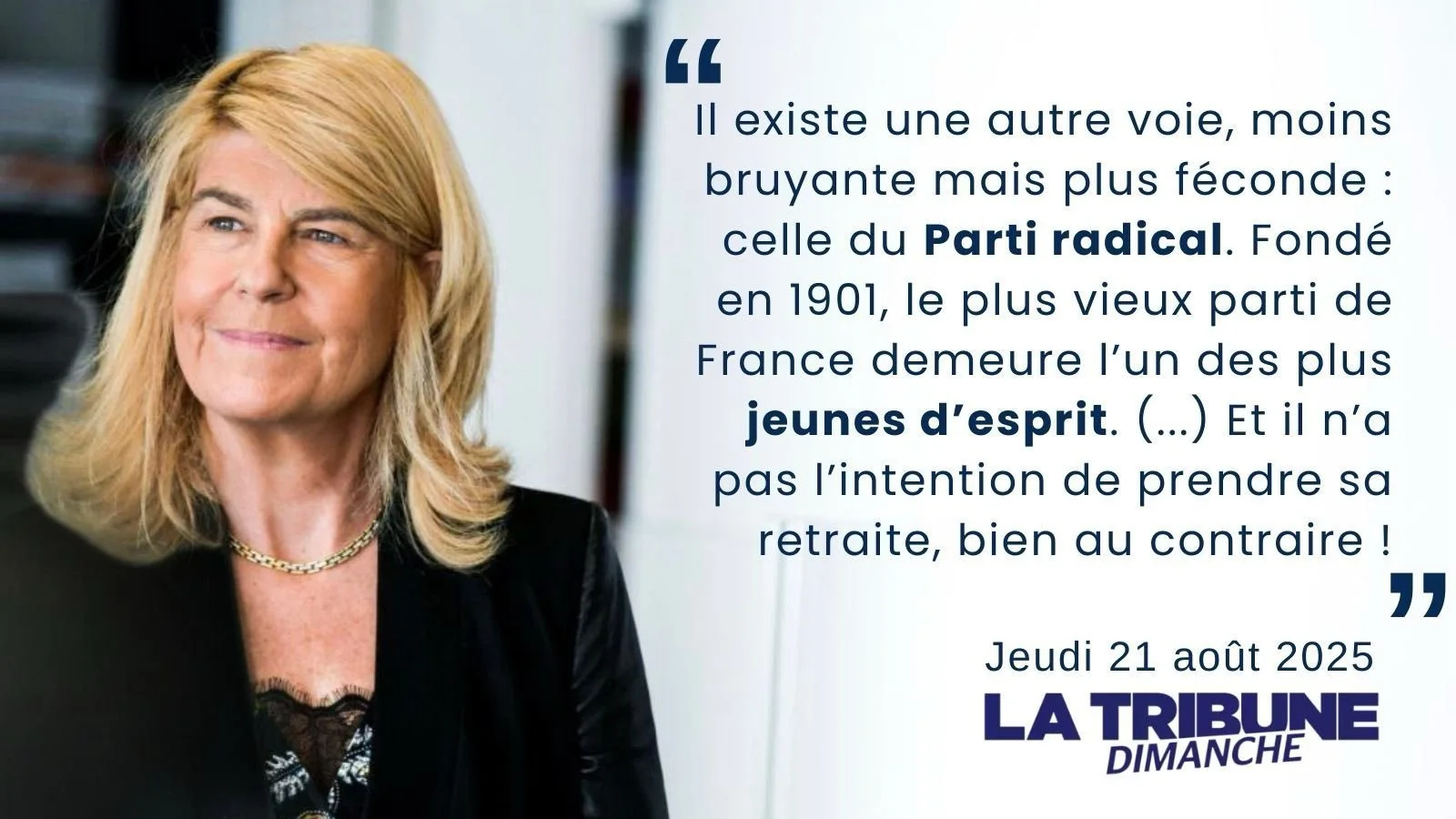 OPINION. « Le Parti Radical : et si la solution était sous nos yeux ? », par Dominique Faure, ancienne ministre des Collectivités territoriales et de la ruralité