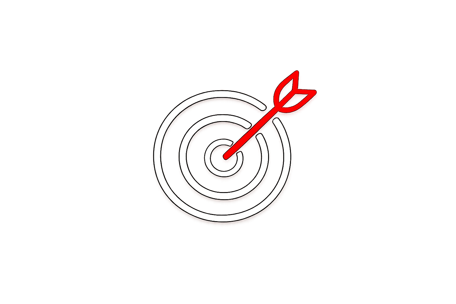 Purpose Driven icon representing strategic planning, precision, and creative direction.