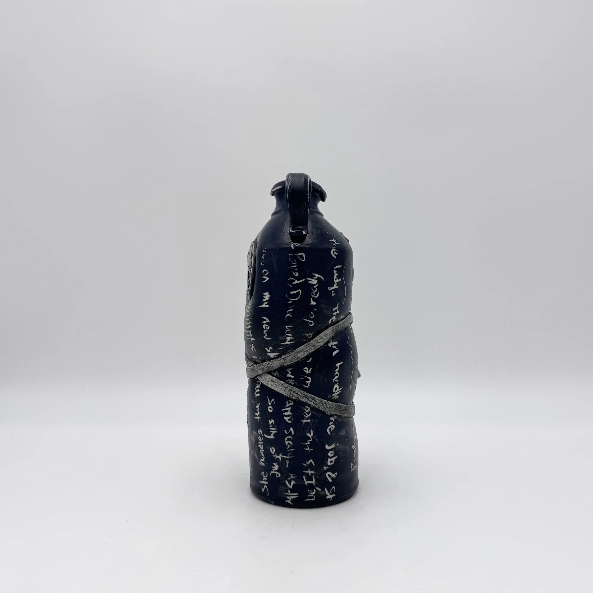  Steamy , 2026, Ceramic & glaze, 3.5"x3"x8"