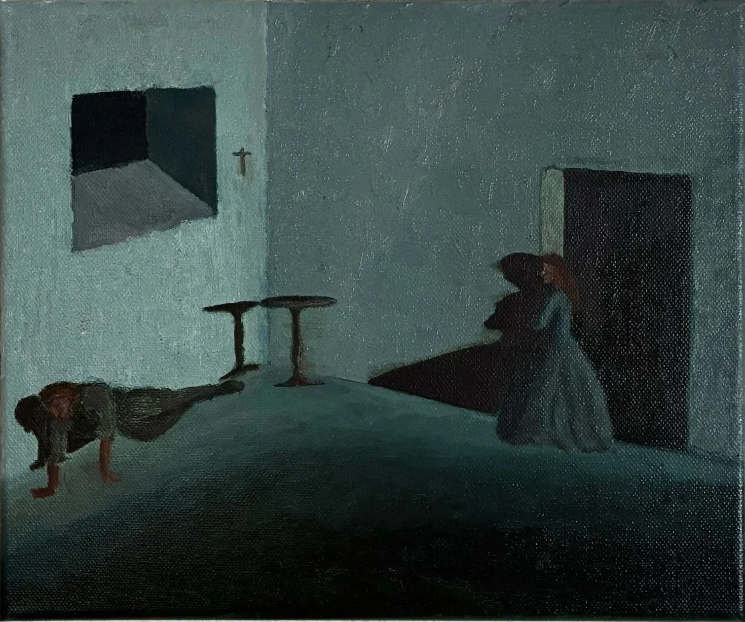 No. 34 | 30 x 30 cm | Oil on cotton canvas | 2026