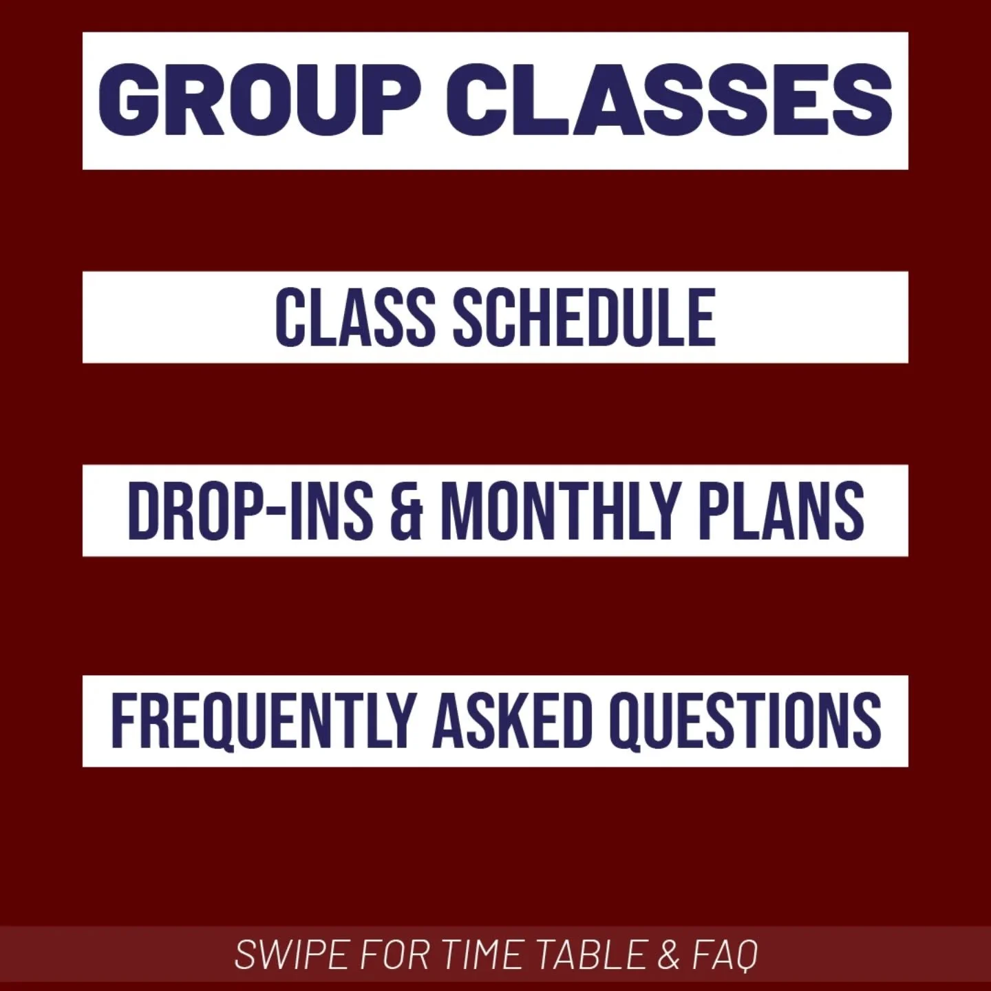 Big Changes at Malta Thaiboxing

We have a new autumn timetable, new price plans, and a new app (GloFox) where you can book classes and track your membership.

All the details are in this post.

PARQ available in the gym