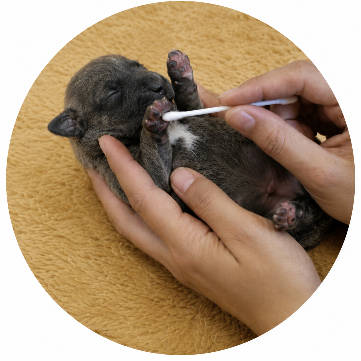 puppy learning early neurological stimulation