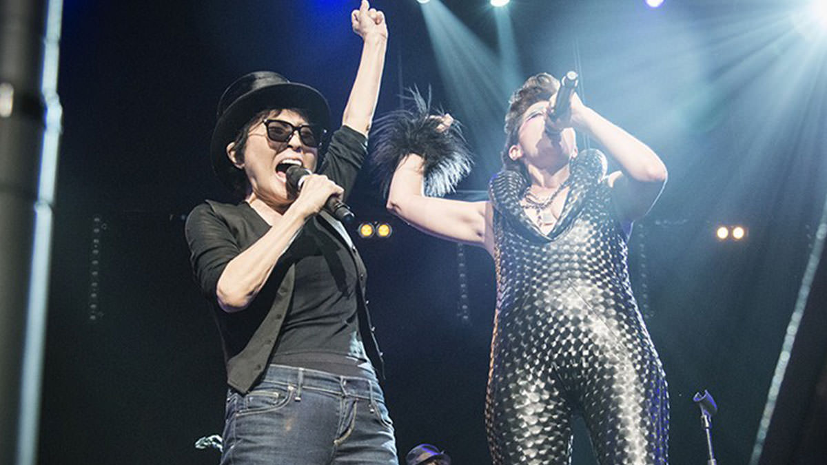 Peaches at Yoko Ono's Meltdown Festival