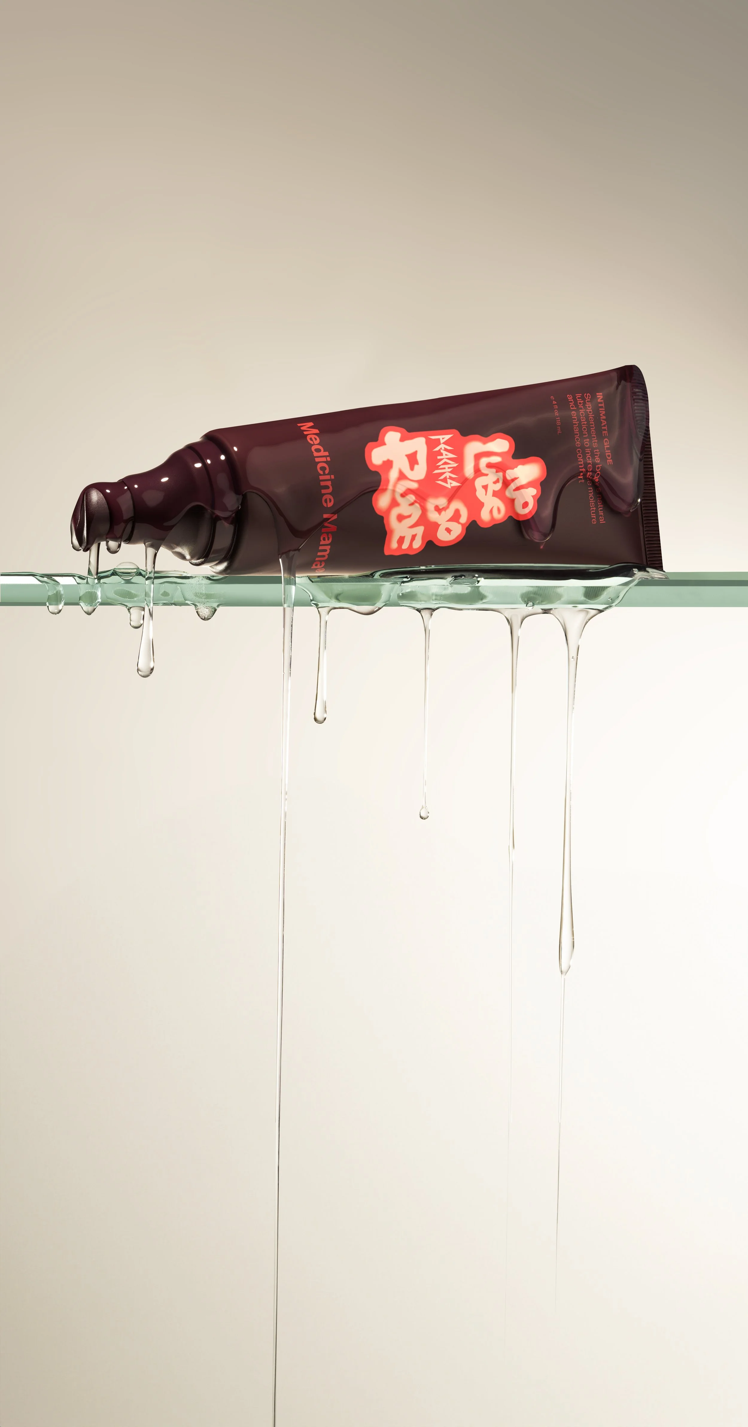 Limited-Edition Peaches x Medicine Mama Intimate Glide - Personal Lubricant