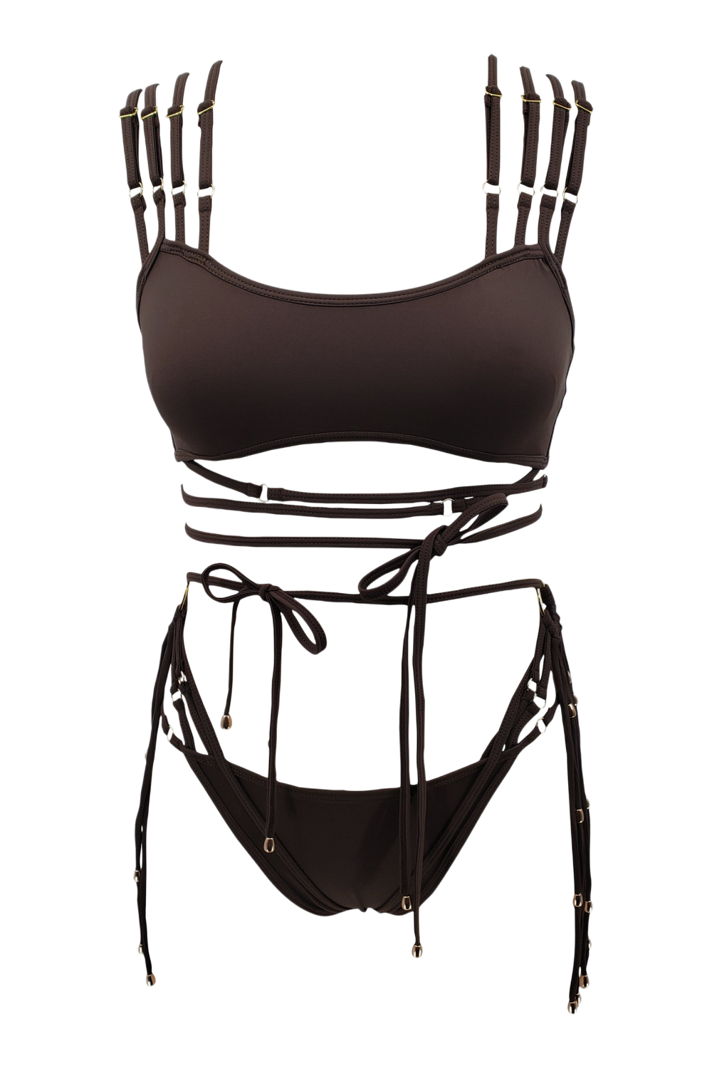 LUNA BIKINI - IN  STOCK READY -TO-SWIM SIZE 6 - NUDE COLLECTION - ARABICA