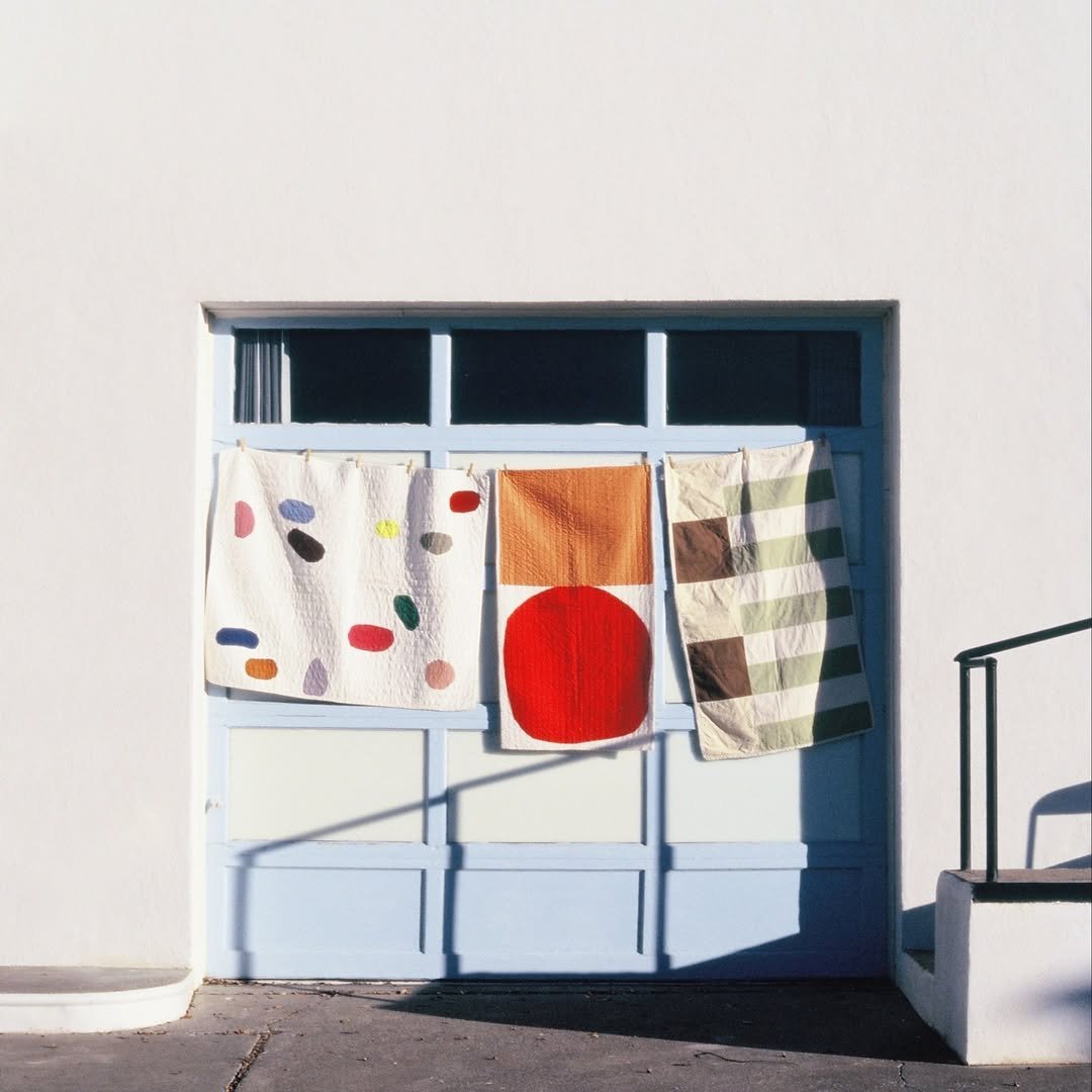 Fill 'er up _   Quilts featured here are the work of Claire Abbiyesuku - a French-born designer and quilter based in San Francisco. A lifelong maximalist, she has a flair for mixing color and patterns in unexpected ways. _Shot with #ekt (1).jpg