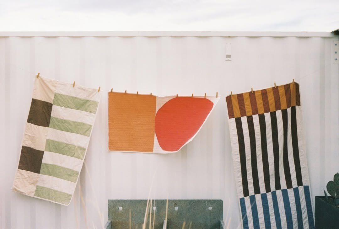 Potluck welcomes quilter, artist and longtime #creativecrush Claire Abbiyesuku to the table. Her handiwork is on display in our studio space at @canopyaustin if you want to come take a peak________We've been marinating on the idea that  (2).jpg